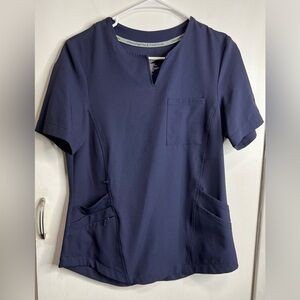 Cuddl Duds Climate Right Womens Scrub Top Size XS